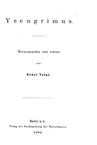 Ysengrimus (Voigt, 1884)